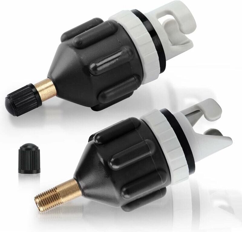 2-teiliges Kajak-Adapter-Set, SUP-Adapterventil, Aufblaspumpen-Konverter für Kanus, Stand-Up-Paddleboards