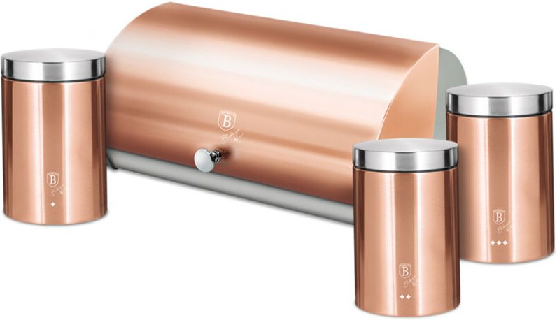 Brotkasten Mit Behälterset Berlinger Haus Bh-6730 Roségold