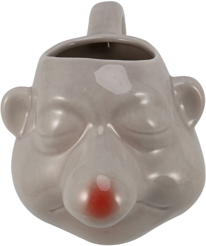 Cermic Big Nose Egg Divider Cartoon Eigelb Separatoren Griff Filter Backwerkzeug Eierhalter für Ki