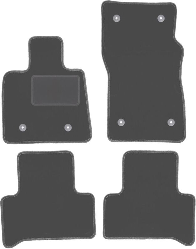 Graphit-Fußmatten für: Alfa Romeo Stelvio 2x4 (2WD) SUV (2016-)