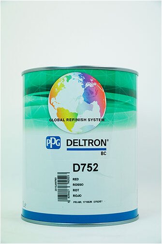 Ppg Deltron D752 Bc Red 1 Liter