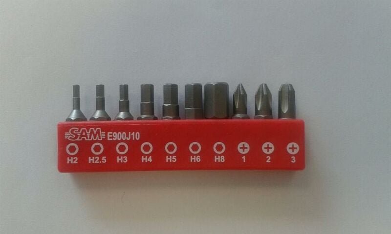 E-900j10 Satz Schraubendreher ph + hex sam - E900J10