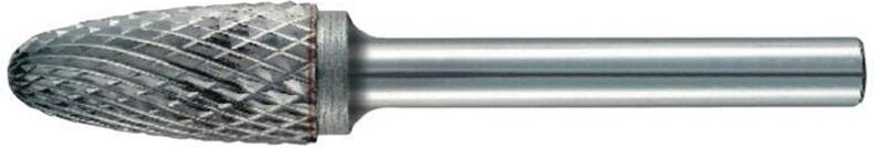 Thumbnail - Promat - Frässtift rbf ø 3 mm Kopflänge 12 mm Schaft-Ø 3 mm Hartmetall Verzahnung Kreuz