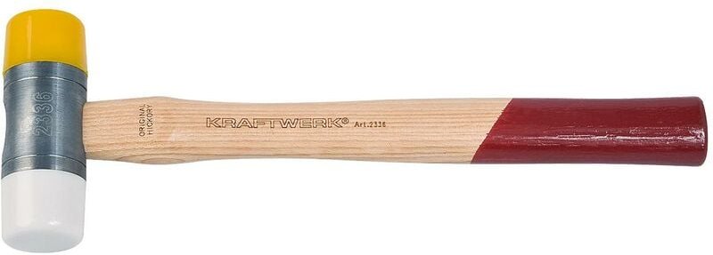 Kraftwerk - Schonhammer mit Nylon-/PU-Köpfe ø 35 mm