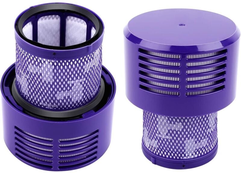 Dyson V10 SV12 Filter, Filter für Dyson Cyclone V10 SV12 Serie V10 Absolute/Animal/Total Clean/Motorhead Staubsauger, Er...