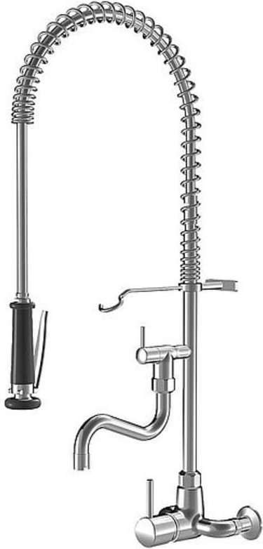 Einhebel-Spültischmischer KWC Gastro mit Geschirrwaschbrause, chrom - 24.502.164.000