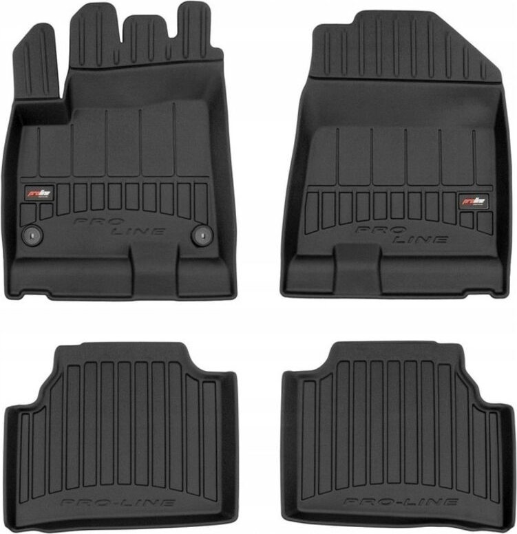 MATTEN GUMMI-FUßMATTEN KIA e-Niro ELECTRIC 2018-2022 3D-MULDE