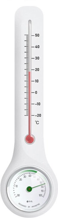Wandmontiertes Thermometer und Hygrometer für Apotheke, Haushalt, Werkstatt, Lager, Viehzucht, Stall