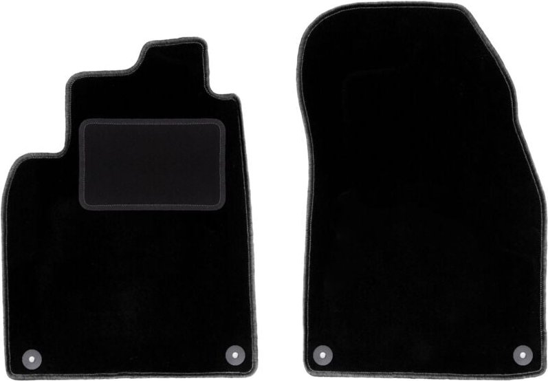 Vordere Matten schwarz für: Saab 9-3 II Cabrio (2002-2014)