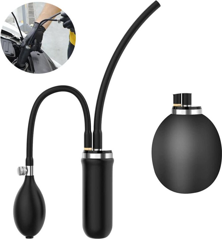 Einfacher Ansaugadapter, Kfz-Rauchmaschinenblase, aufblasbare Blockierblase, 12-V-Kraftstoffleckdetektor für Fahrzeuge.