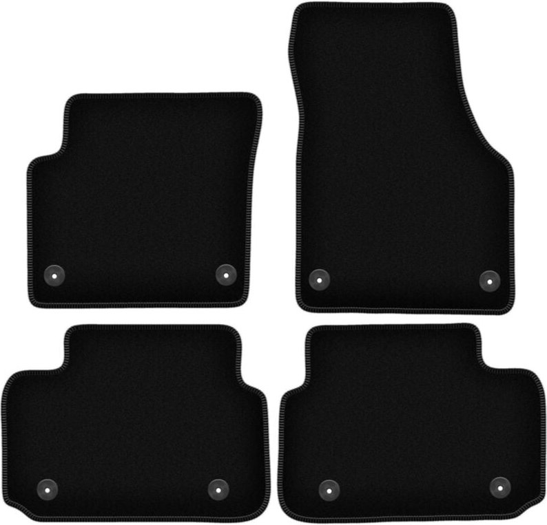 BASIC schwarze Veloursmatten für: Land Rover Discovery Sport SUV (2014-)