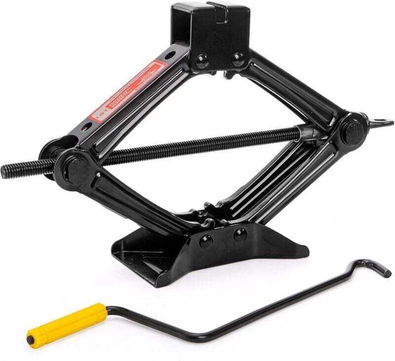 1500 kg Diamond Jack Selbsthebender Wagenheber mit Kurbel für Pkw-SUV, Schwarz , 1500 kg Diamond Jack Selbsthebender Wag...