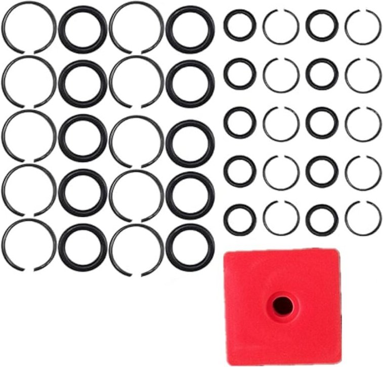 Thumbnail - 10 + 10 Sets) 3/8-Zoll- und 1/2-Zoll-Halteringe für Schlagschrauber mit O-Ring-Kit, inkl. Ringamboss-Installationswerkze...