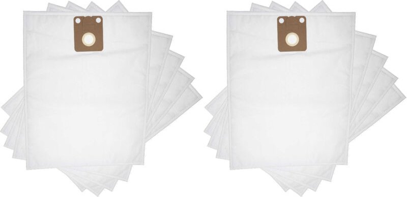 10x Staubsaugerbeutel kompatibel mit Nilfisk vc 300, Thor eco, VP300 eco, VP300 hepa Staubsauger - Mikrovlies, 42,5cm x ...