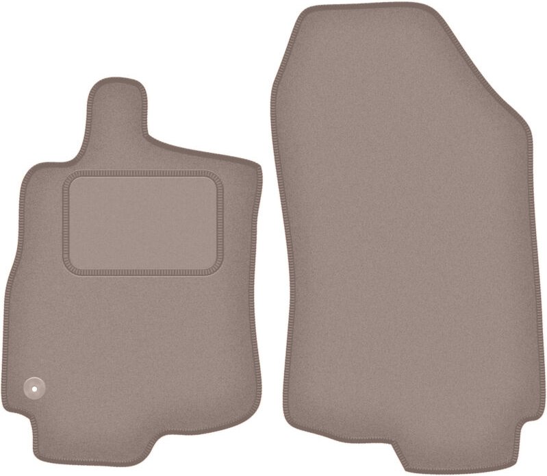 Beige Vordermatten für: Renault Megane III Cabrio (2008-2015)