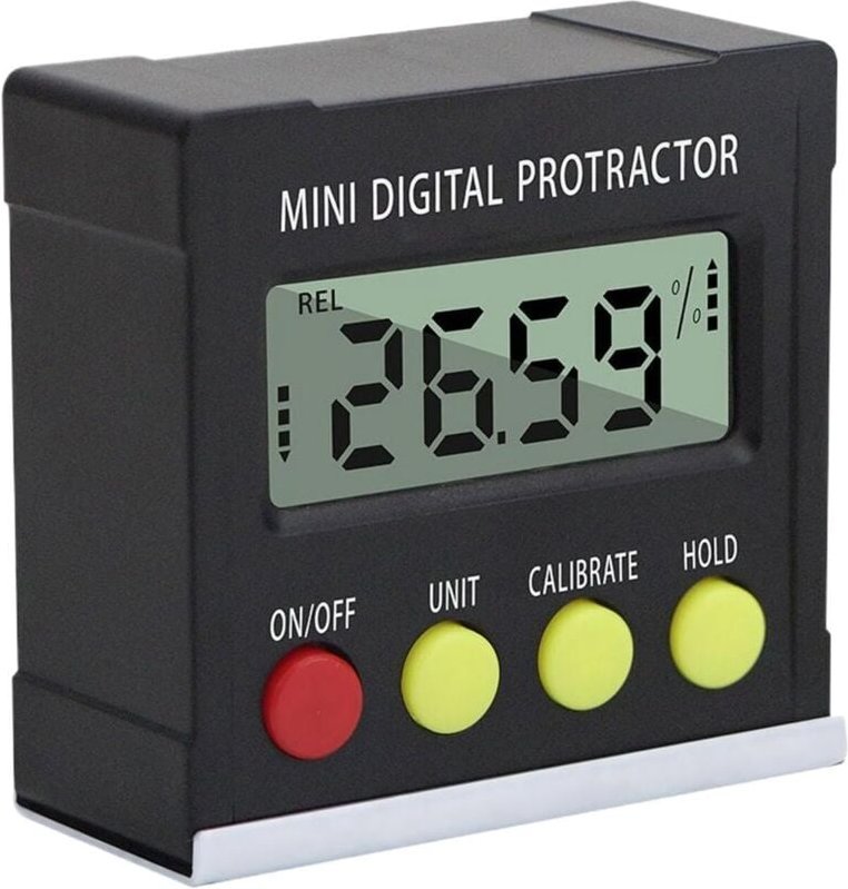 Digitaler Neigungsmesser, elektronischer magnetischer Winkelmesser, batteriebetriebene Bearbeitungswerkzeuge, Produktmaß...