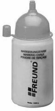 Freund - Markierungsfarbe für Schnurschlaggeräte weiß, 300g Flasche 03040300