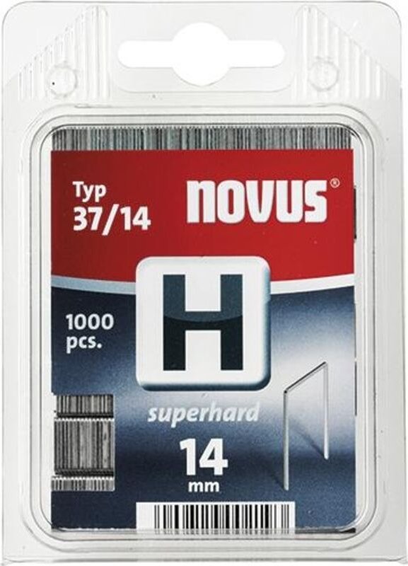 Feindrahtklammer H37 14mm h, (1000 Stk) - Novus