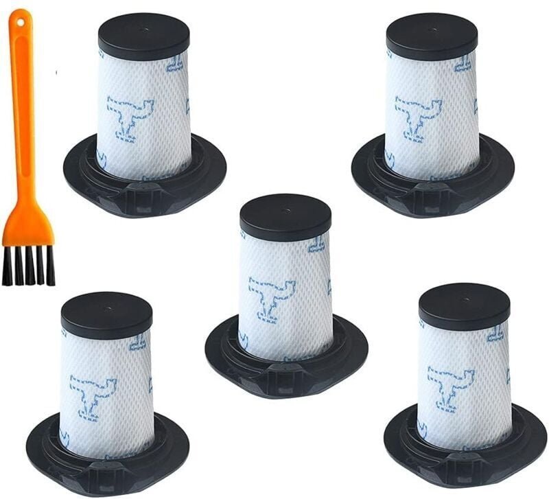 5 Filter für Rowenta Air Force 460 All in One (RH92xx-Modelle) und Rowenta Air Force Flex 560 (RH94xx-Modelle) Staubsaug...