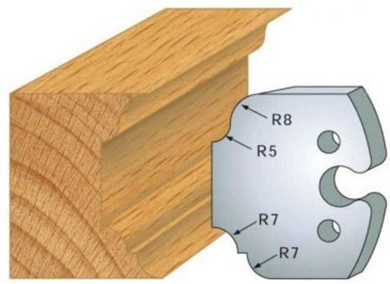 Spiele 2 klassische Profileisen PROFIL N°207 Hoch. 50 mm Dicke 5,5 mm