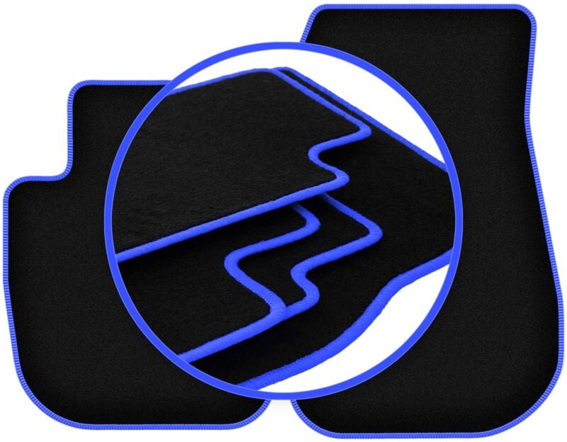 CARLUX-BLUE Autofußmatten für: BMW Z4 G29 0 (2019-2022)