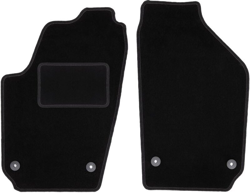 Vordere Matten schwarz für: Volkswagen Fox Fließheck (2005-2011)
