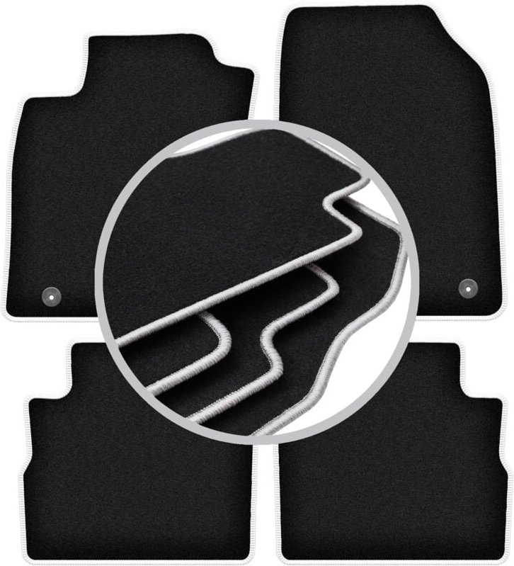 CARLUX-SILVER Autofußmatten für: Opel Signum Kombi (2003-2008)