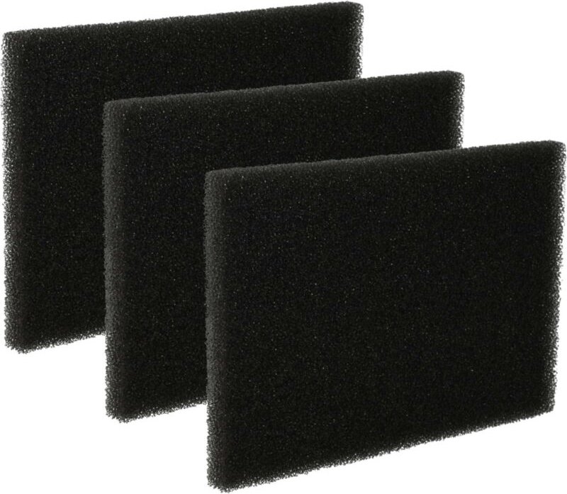 vhbw 3x Schaum-Filter kompatibel mit Privileg Staubsauger