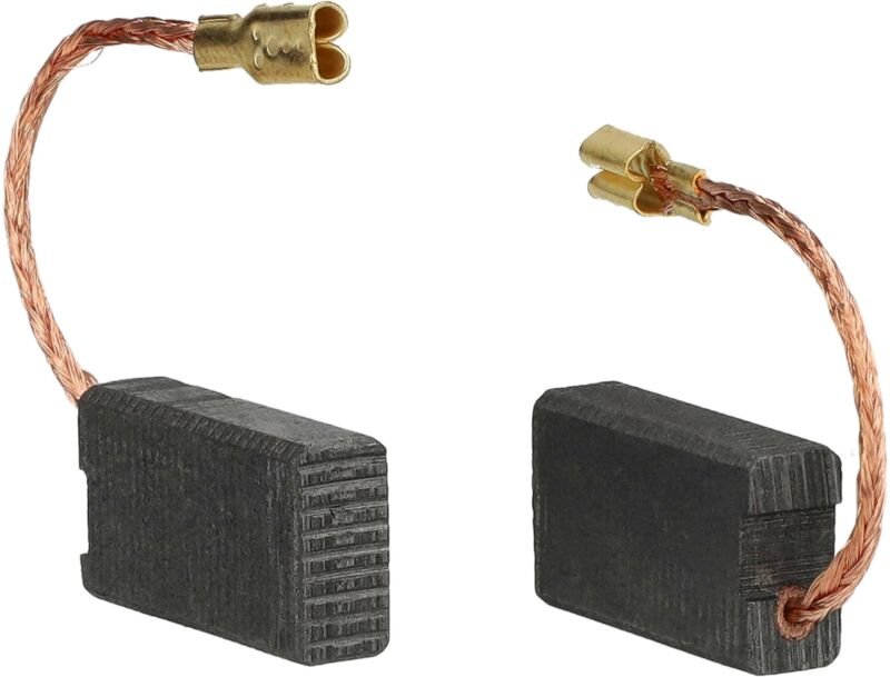 vhbw 2x Kohlebürste Motorkohle Schleifkohle 17,5 x 10 x 5mm kompatibel mit AEG WSL 125 XL, WSSCE 1300 Elektrowerkzeug