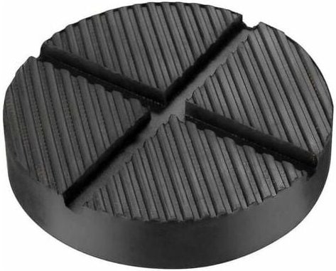 Coussinet en Caoutchouc Coussinet en Caoutchouc Coussinet de Cric de Voiture Plate-Forme de Levage Bloc de Voiture Rond ...