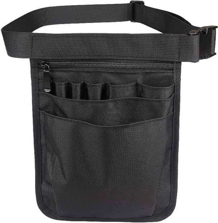 Thumbnail - Krankenschwestertasche, multifunktionale Werkzeugtasche, Gürtel, Werkzeugtasche, Werkzeughalter, schwarze Krankenschwest...
