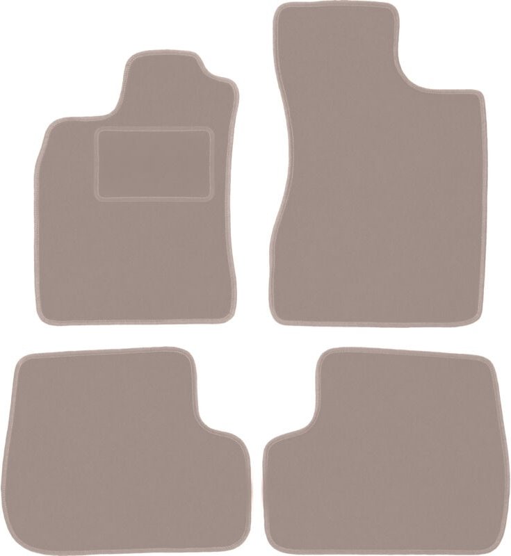 Beige Veloursmatten für: Renault Twingo I Fließheck (1993-2006)