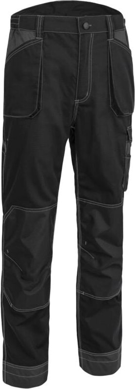 Arbeitshose Polyester/Baumwolle OROSI - Schwarz 3XL - FR (58/60)