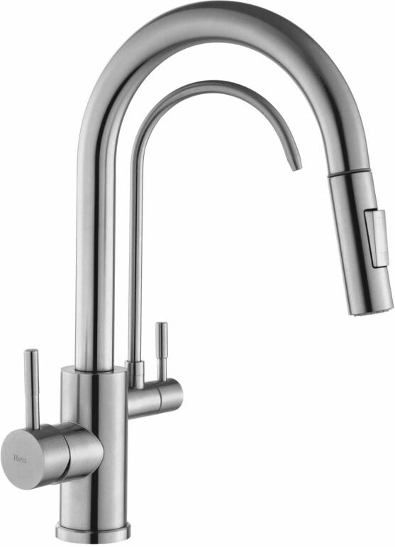 Küchenarmatur eco fresh brush nickel - REA