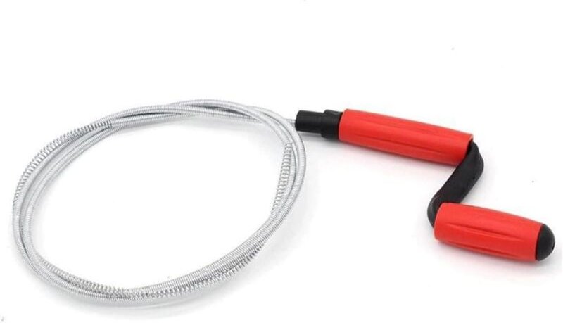 Csparkv - Frettchen-Entblocker mit Kurbel, Rohr-Entblocker, Entblocker-Sonde, Rohr-Entblocker für manuelle Arbeit (5 Met...