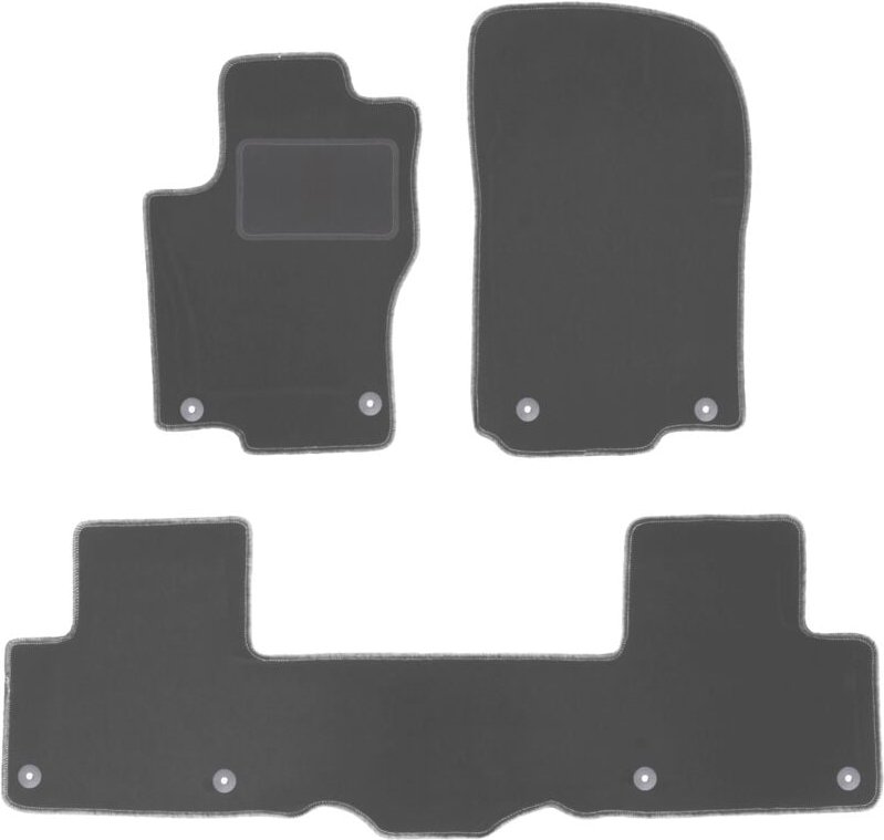 Graphit-Fußmatten für: Mercedes ML III W166 / GLE W166 SUV (2011-2015)
