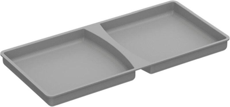 Hettich - Eimer-Deckel, für 11 l Eimer, ArciTech / InnoTech Pull 9132385, Kunststoff grau