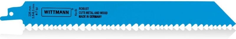 WITTMANN Säbelsägeblatt 225x25x1,6 4-7 Z/Zoll Abbrucharbeiten