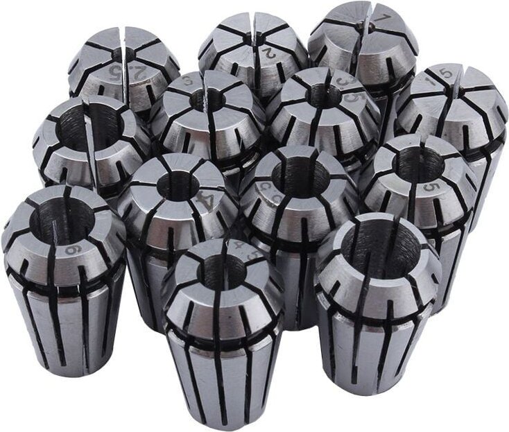 Eosnow 13-teiliges ER11-Federspannzangen-Set für CNC-Fräs- und Graviermaschinen