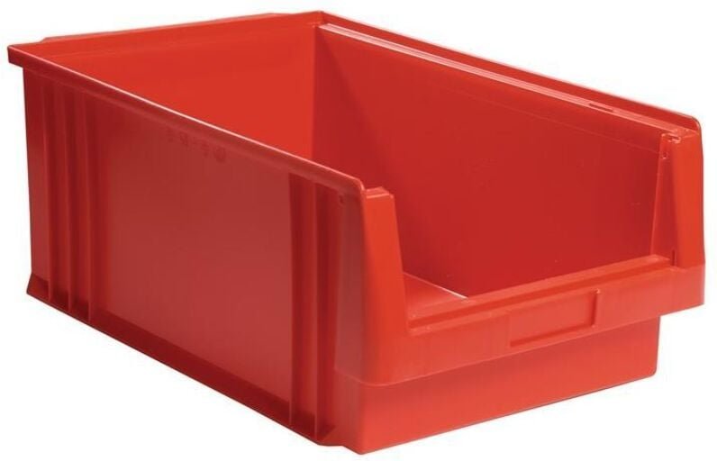 Sichtlagerkasten plk 1 B315xT500xH200 mm rot