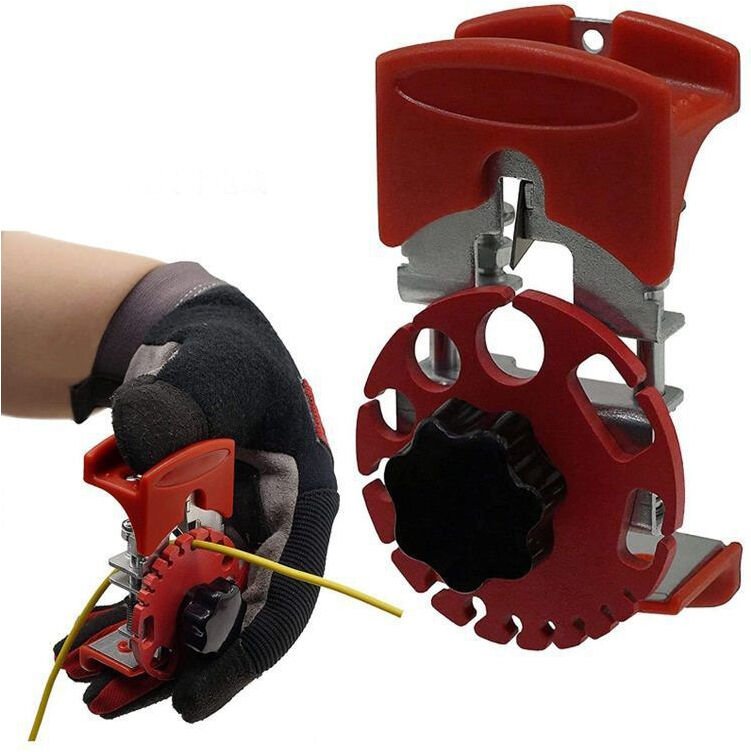 Dolaso - Multifunktionale manuelle Abisoliermaschine, tiefenverstellbar, leicht zu transportieren, für verschiedene Szen...