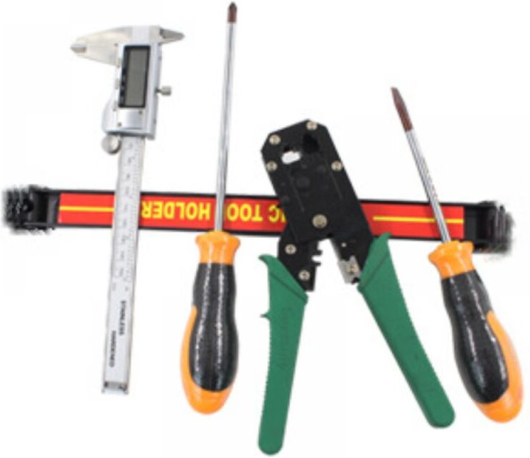 Magnetleiste für Werkzeuge – Magnetstab zum Aufhängen verschiedener Werkzeuge an der Wand – Werkzeugaufbewahrung für Zuh...