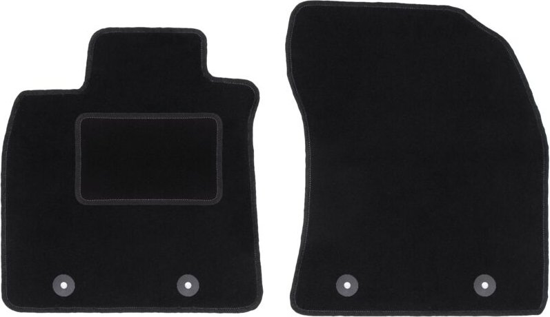 Vordere Matten schwarz für: Toyota Avensis III T27 Kombi, Liftback, Limousine (2009-2018)