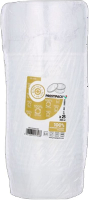 Suppenbehälter mit Deckel 350 ml 25 Stück PRESTIPACK Guillin Polska