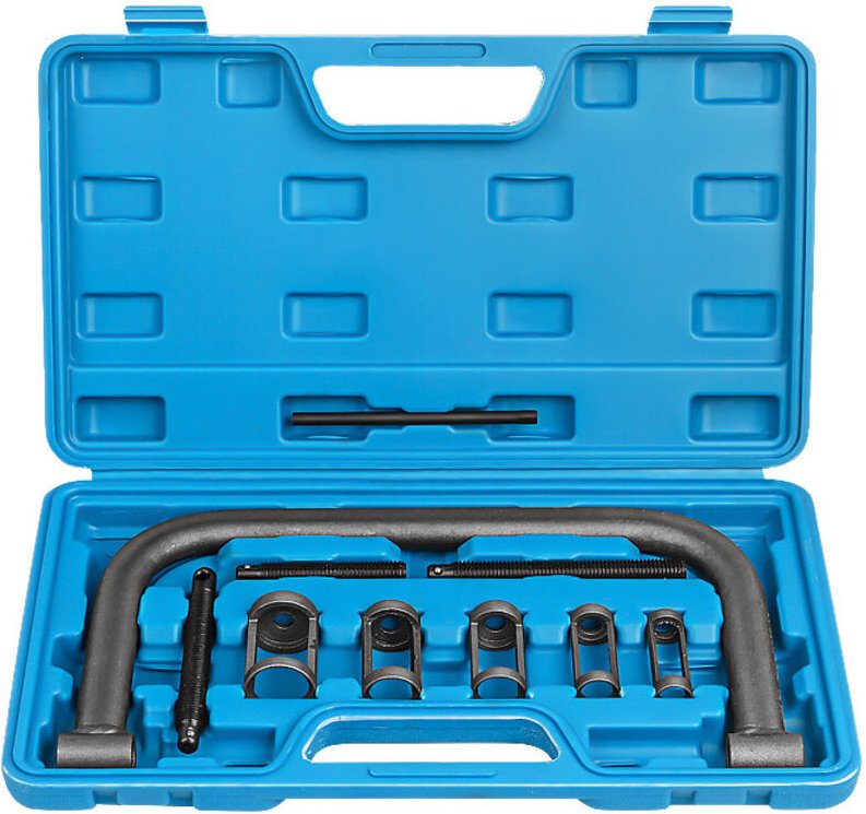 Auto-Ventilheber-Set, 16–30 mm Ventilfederspanner, 10 Stück Ventilfederspanner, Ventilheber-Ventilentferner-Werkzeug für...