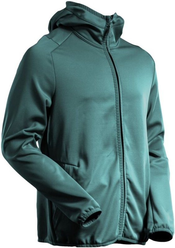 Fleecepullover, Kapuze, Reißverschluss 22586 Gr. 3XL, waldgrün - Mascot