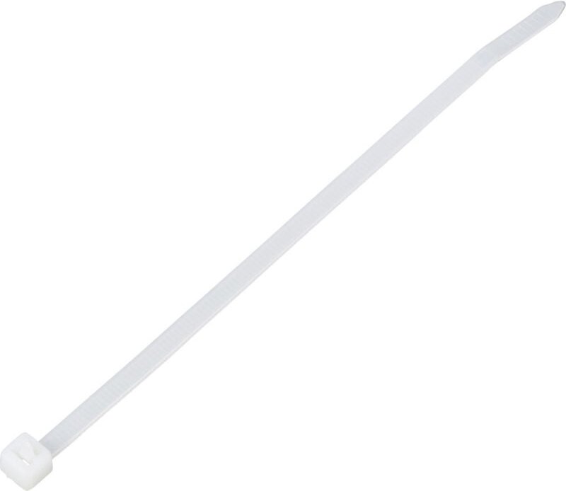 TRU COMPONENTS TC-13340660 TC-RT-160-4.6-N Kabelbinder 160 mm 4.6 mm Natur Lösbar, chemische Beständ