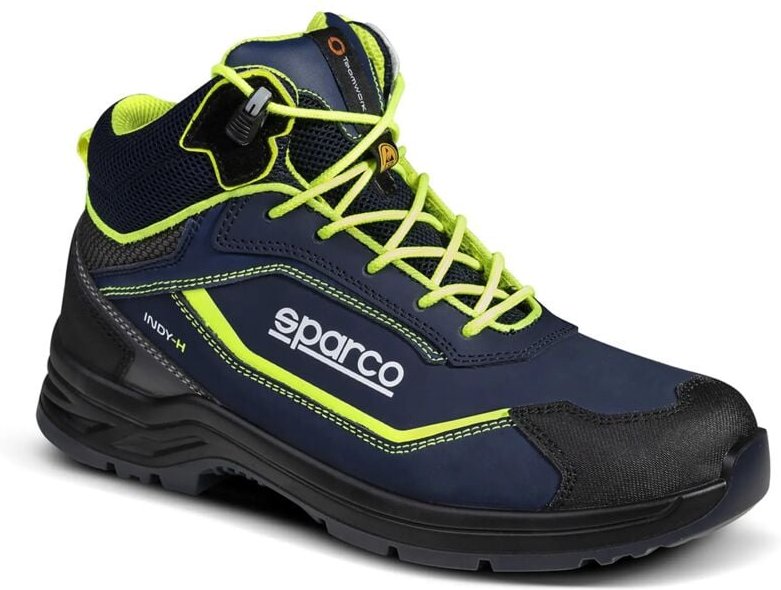 Sparco 07541BMGF Sicherheitsschuh Indy Richmond S1PS SR FO Blau/Gelb 47
