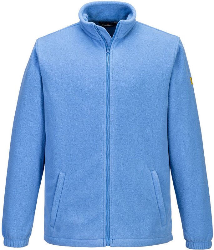 Antistatische ESD-Fleece Blau Hamilton L