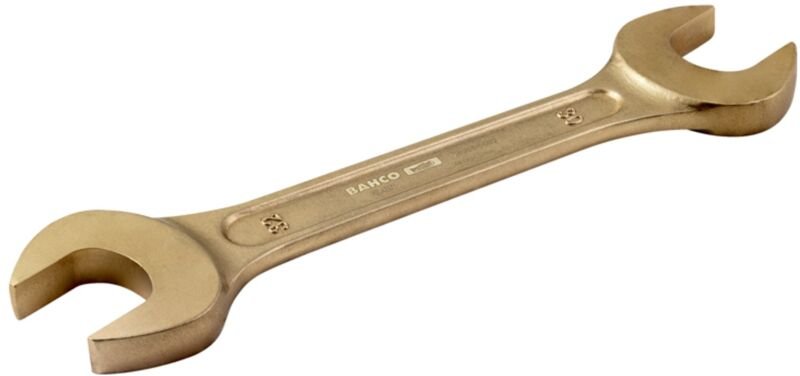 Bahco - Funkenfreier Doppelmaulschlüssel, 30 x 31 mm, aus Aluminiumbronze, 260 mm
